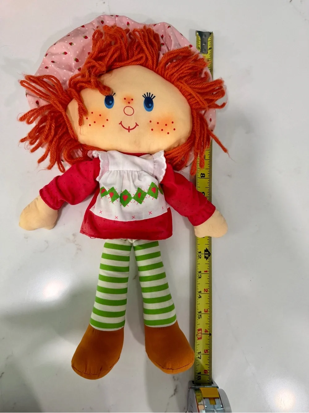 Vintage 1980 Strawberry Shortcake Plush Doll